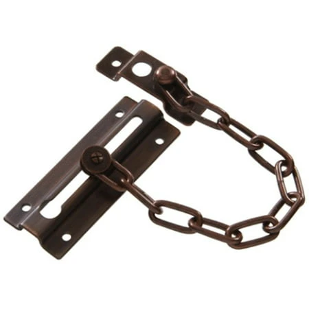853120 Antique Bronze Door Chain - Single Item For Enhanced Security
