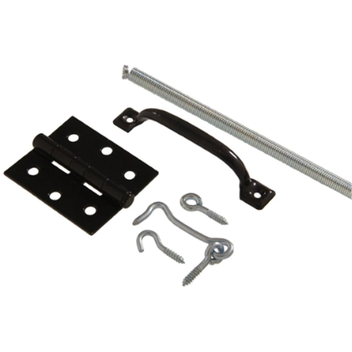 853123 Black Storm & Screen Door Hardware Set - Single Item