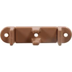 852650 Brown Sliding Door Guide By Hillman - Durable And Reliable