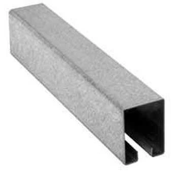 852111 10 Feet Flagged Box Rail Plain Galvanized - 450 Pounds Capacity