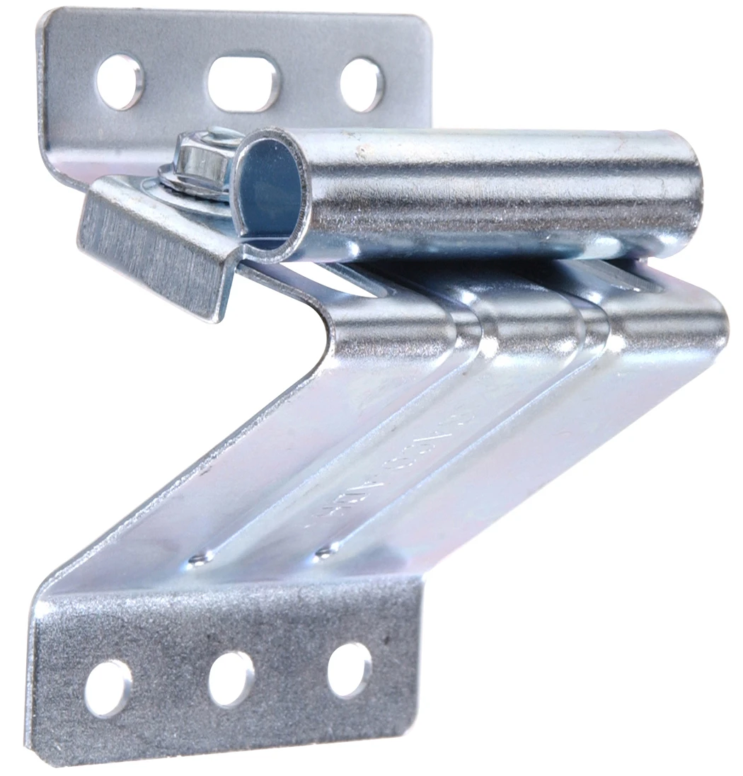 852131 2-1/2-inch Adjustable Top Roller Bracket, Galvanized Steel