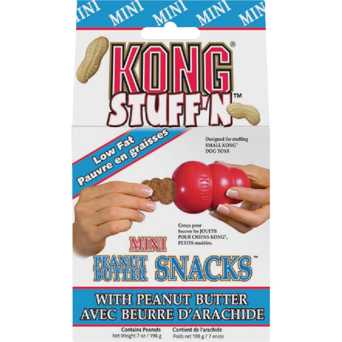 Stuff'n Small Dog Peanut Butter Flavor Crunchy Treats, 7 Oz. For Dog Toys