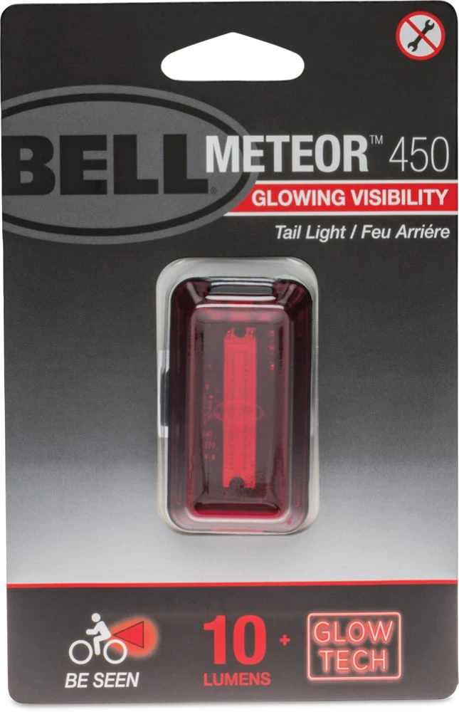 Meteor 450 Bike Taillight - 10 Lumens, Cob Technology, Easy Installation