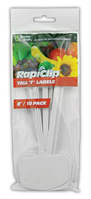 Plant "T" Labels, Large, 9-In., 10-Pk.