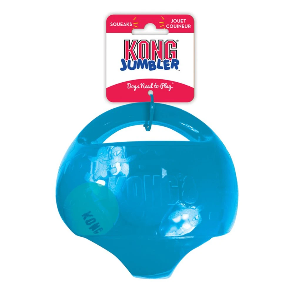 Jumbler Ball Dog Toy, Large, Durable Thermoplastic, Interactive Fun