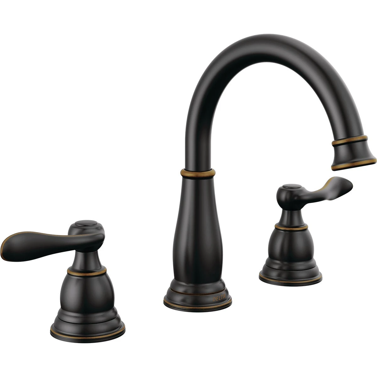 Delta Windmere Oil Rubbed Bronze 2-handle Widespread Bathroom Faucet 6 In. To 16 In.