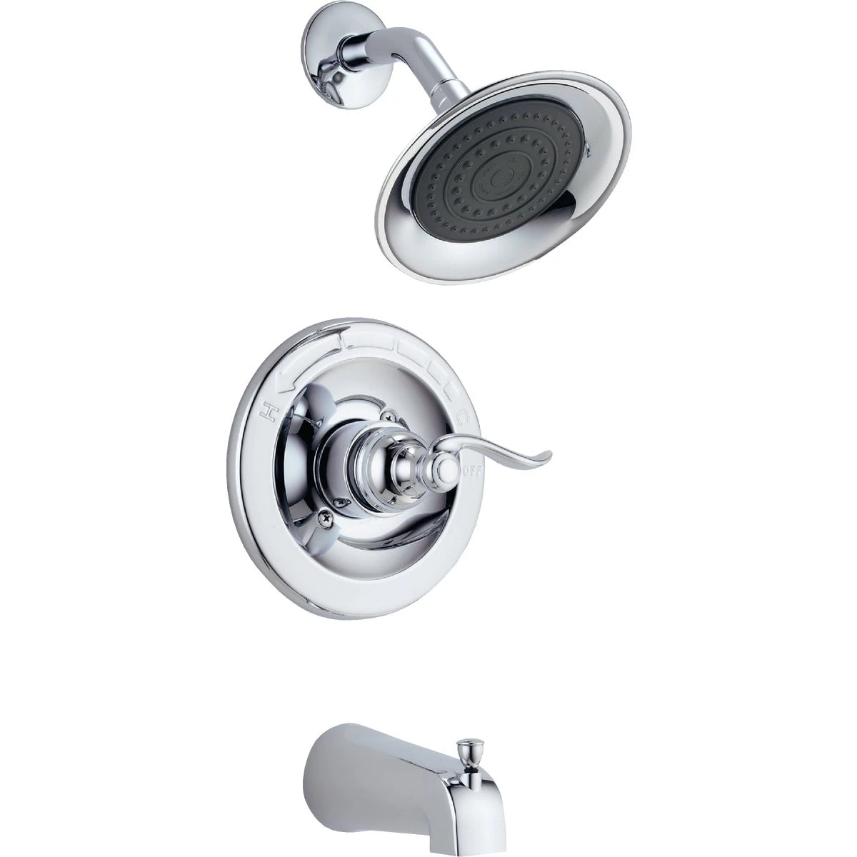 Windemere Chrome Single-handle Lever Tub & Shower Faucet, Model 144996c