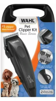 Heavy Duty Animal Clipper Kit With Guide Combs And Instructional Dvd