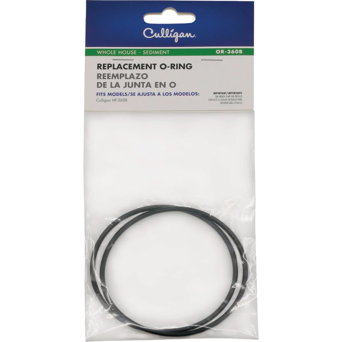 Water Filter Housing O-Ring, 3/4 In. Housing