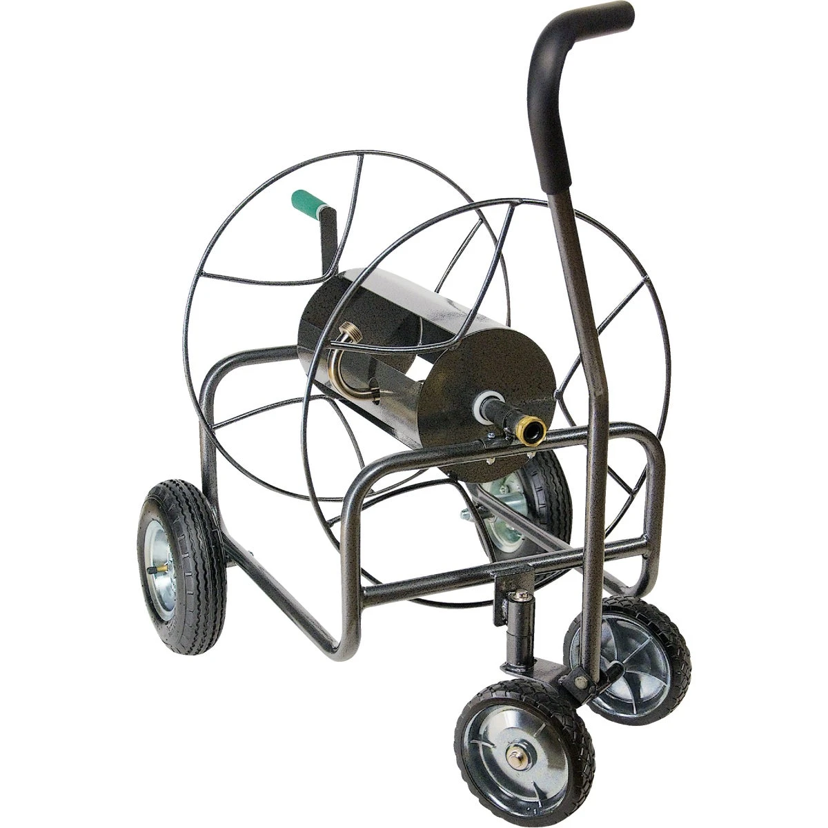 4-wheel Hose Truck, Steel Construction, Holds 400 Feet Of Hose