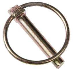 Lynch Pin, Category 1 & 2, Yellow Zinc Plated, 7/16 X 1-1/4-inch