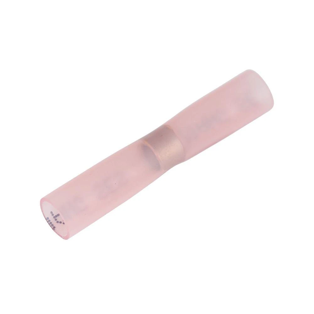Butt Splice Connector, Heat Shrink, 22-18-AWG, 5-Pk.