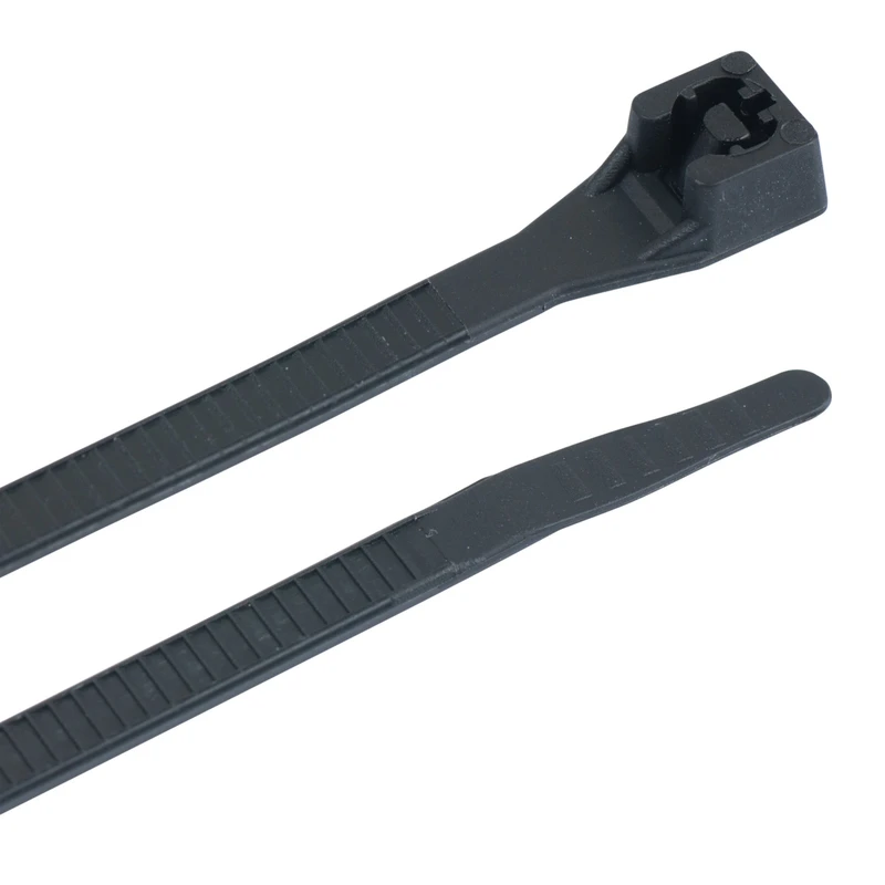 Gardner Bender 11 In. x 0.13 In. Black Nylon Ultra Violet Cable Tie (100-Pack)