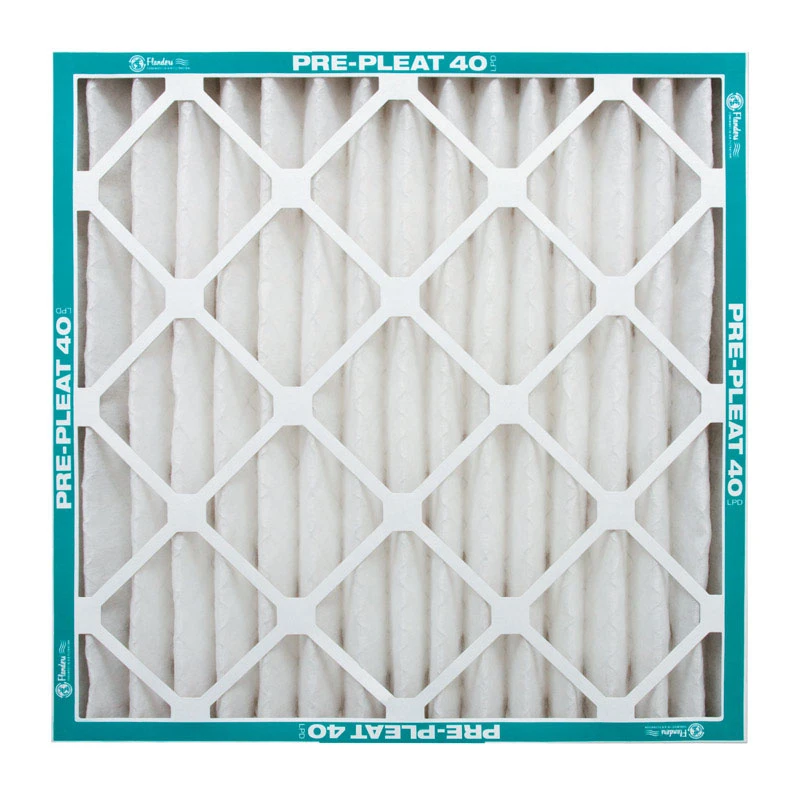 Pre-pleat 40 Air Filter, 25x25x2-inches, Merv 8, 90-day Life
