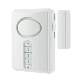 Indoor Door Alarm With Keypad Control - Model 36018 - Battery Operated