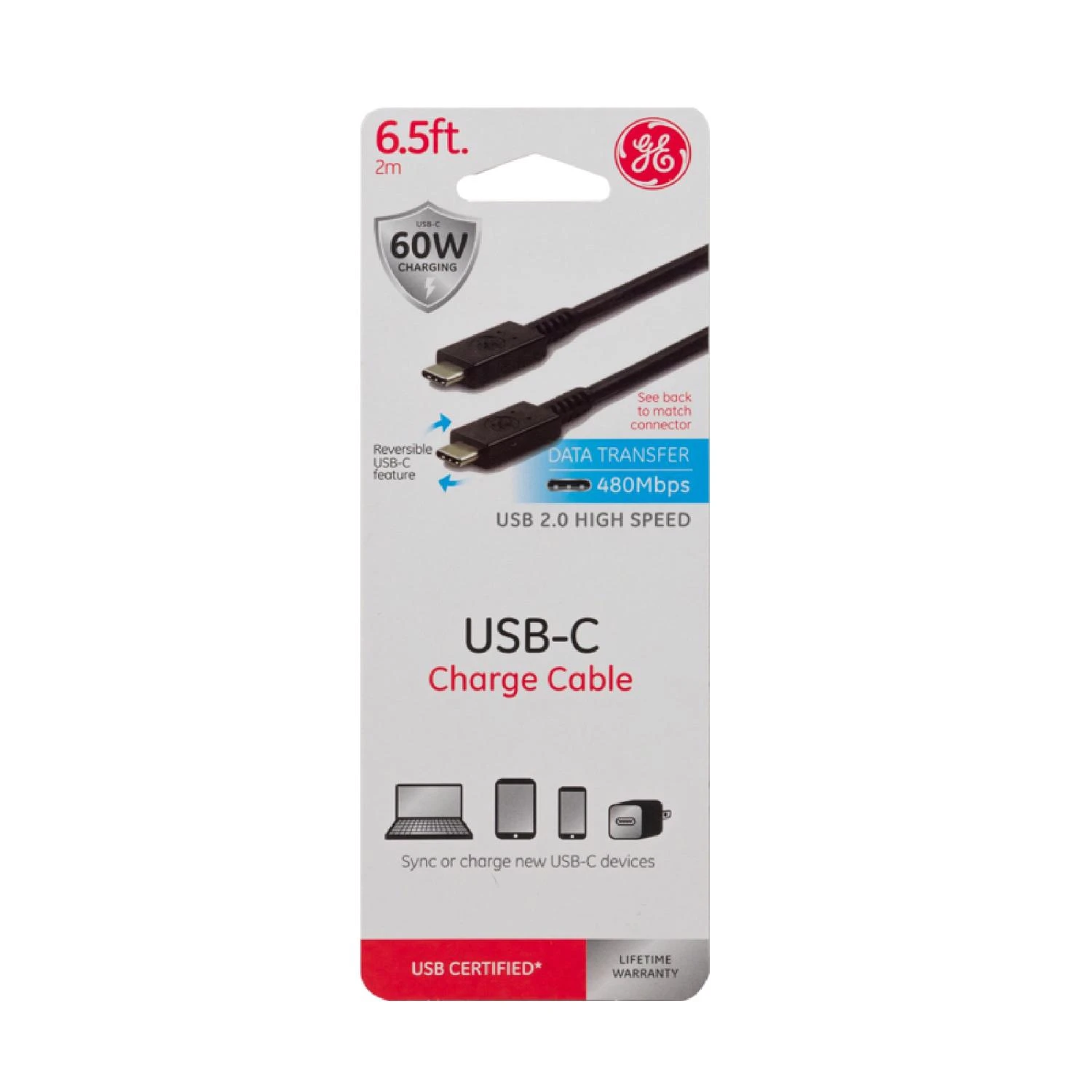 USB Type C to USB 2.0 Charging Cable