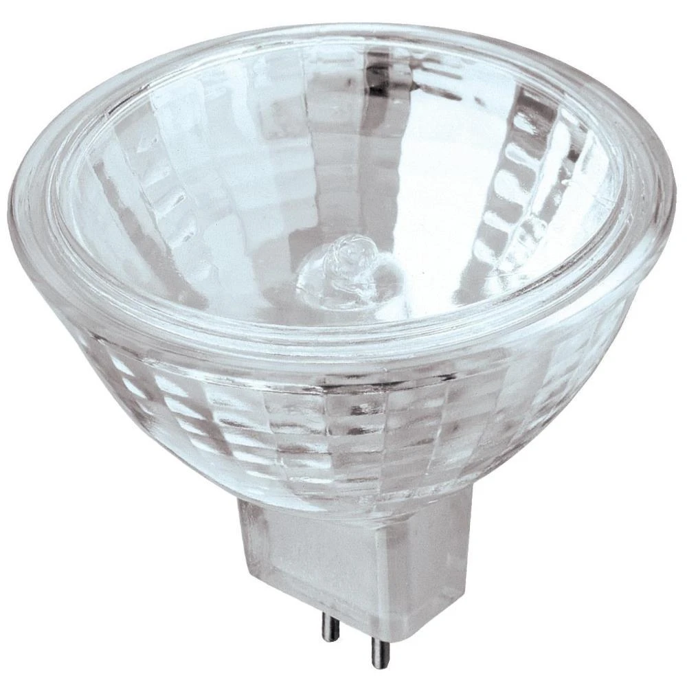 50-watt Halogen Mr16 Spot Beam Light Bulb With Clear Lens