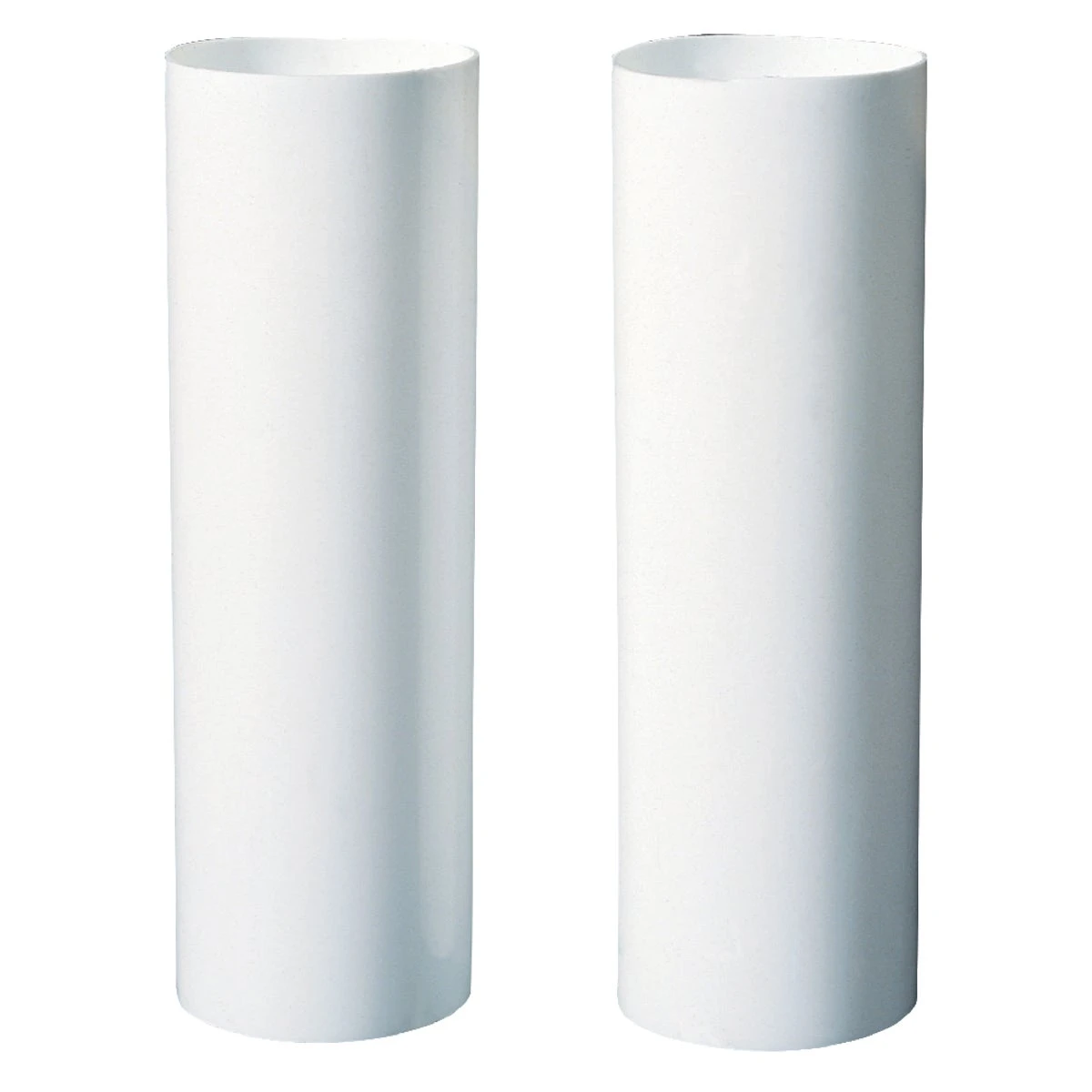 White Medium Base Plastic Lamp Socket Cover 4 In. (2-pack) Model 70371