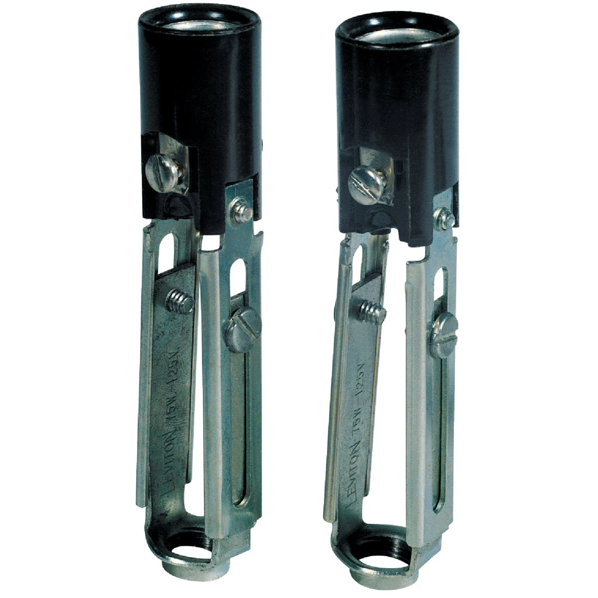 Light Socket, Candelabra Base, Adjustable, 2-Pk.