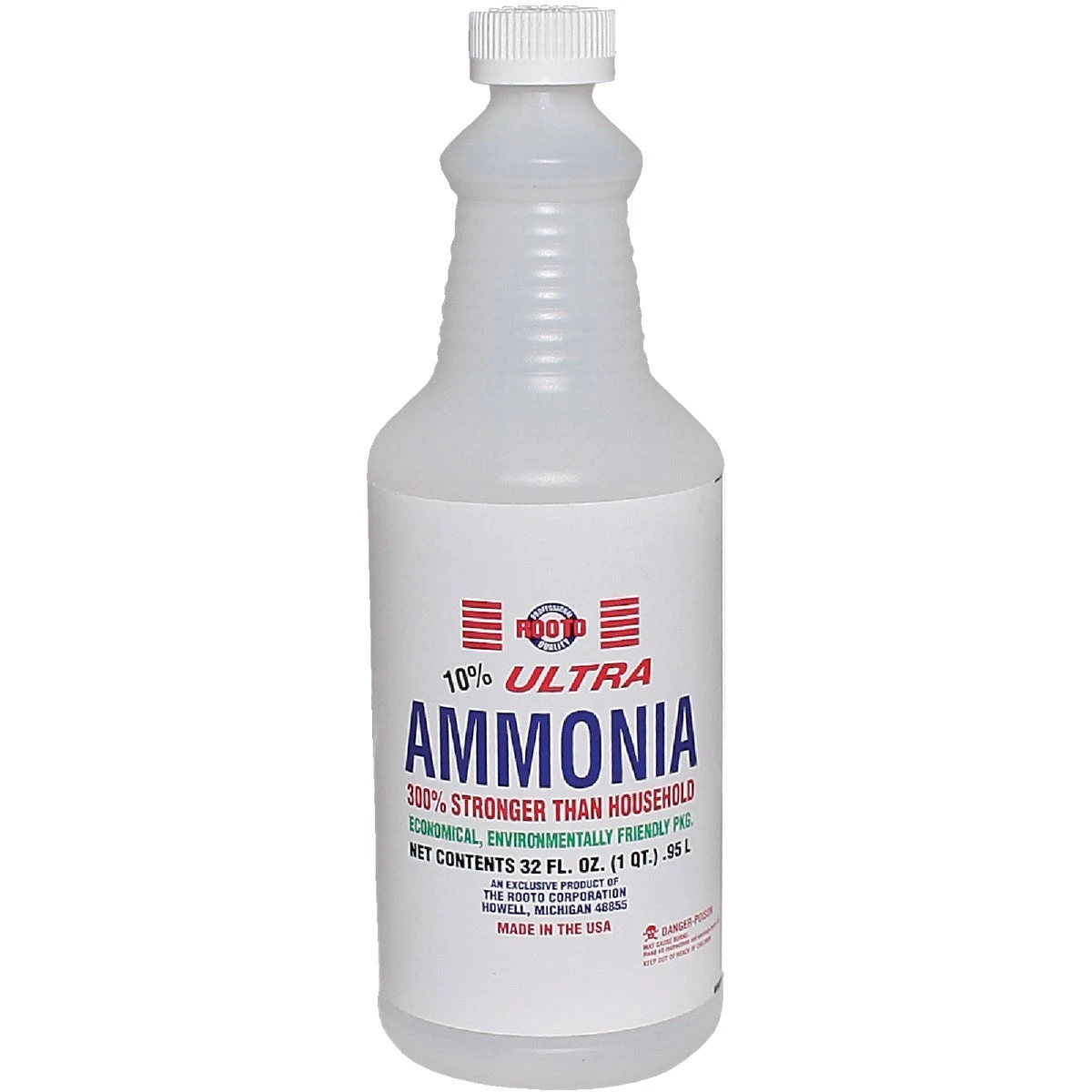 32 Oz. 10% Clear Ammonia All-purpose Cleaner For Heavy-duty Cleaning