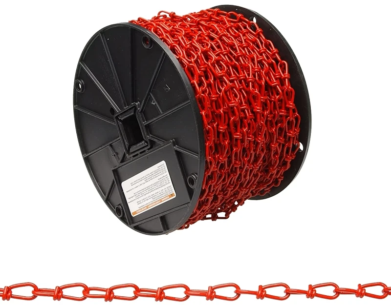 Chain No. 3 Double Loop Carbon Steel Chain 5/64 In. Diameter X 150 Ft. Length