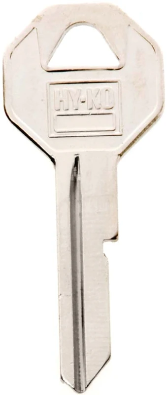 Hy-ko Automotive Key Blank Single Sided For Gm Vehicles - Model 11010b10