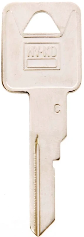 Hy-ko Automotive Key Blank Single Sided For General Motors Vehicles Model 11010b63