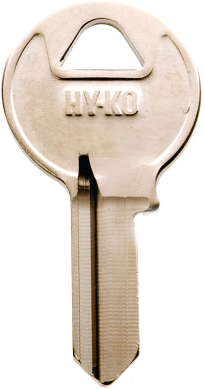 Hy-ko Home Padlock Key Blank M15 Single Sided For Master Lock - Brass Finish