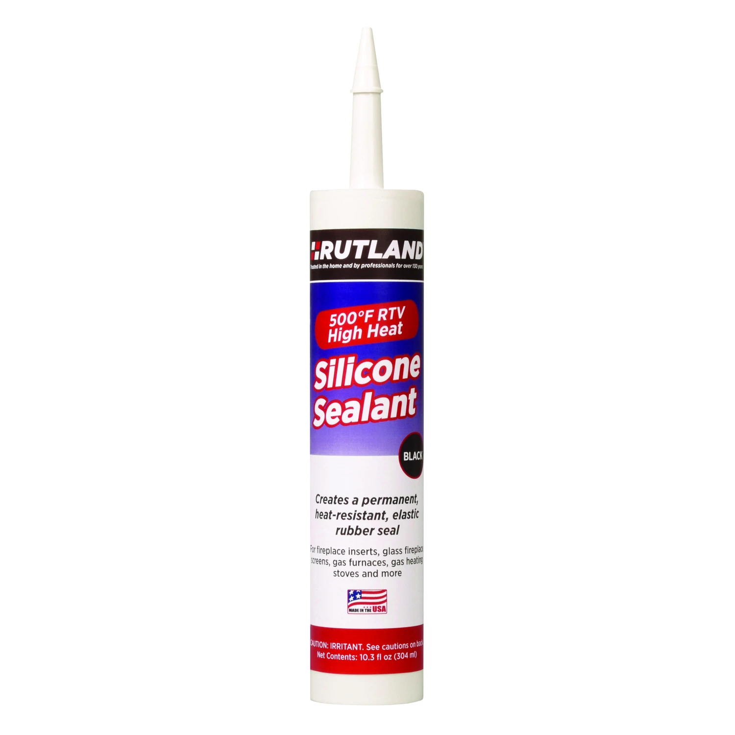 High Heat Silicone Sealant 10.3 Oz - 500°f Rtv Flexible Sealant