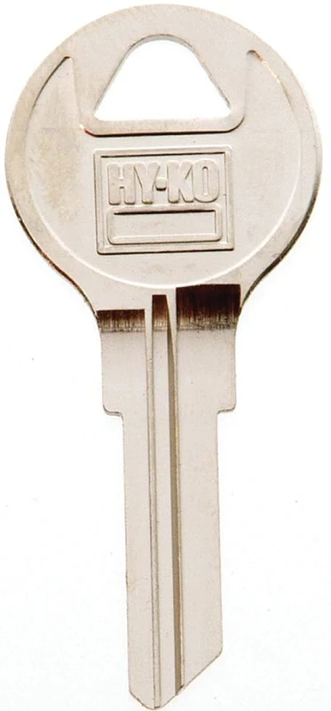 Hy-ko Ap5 Key Blank For Chicago Locks - Single Sided Brass Nickel Finish