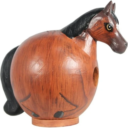 HORSE GORD-O BIRD HOUSE - SE3880091, (Pack of 1)