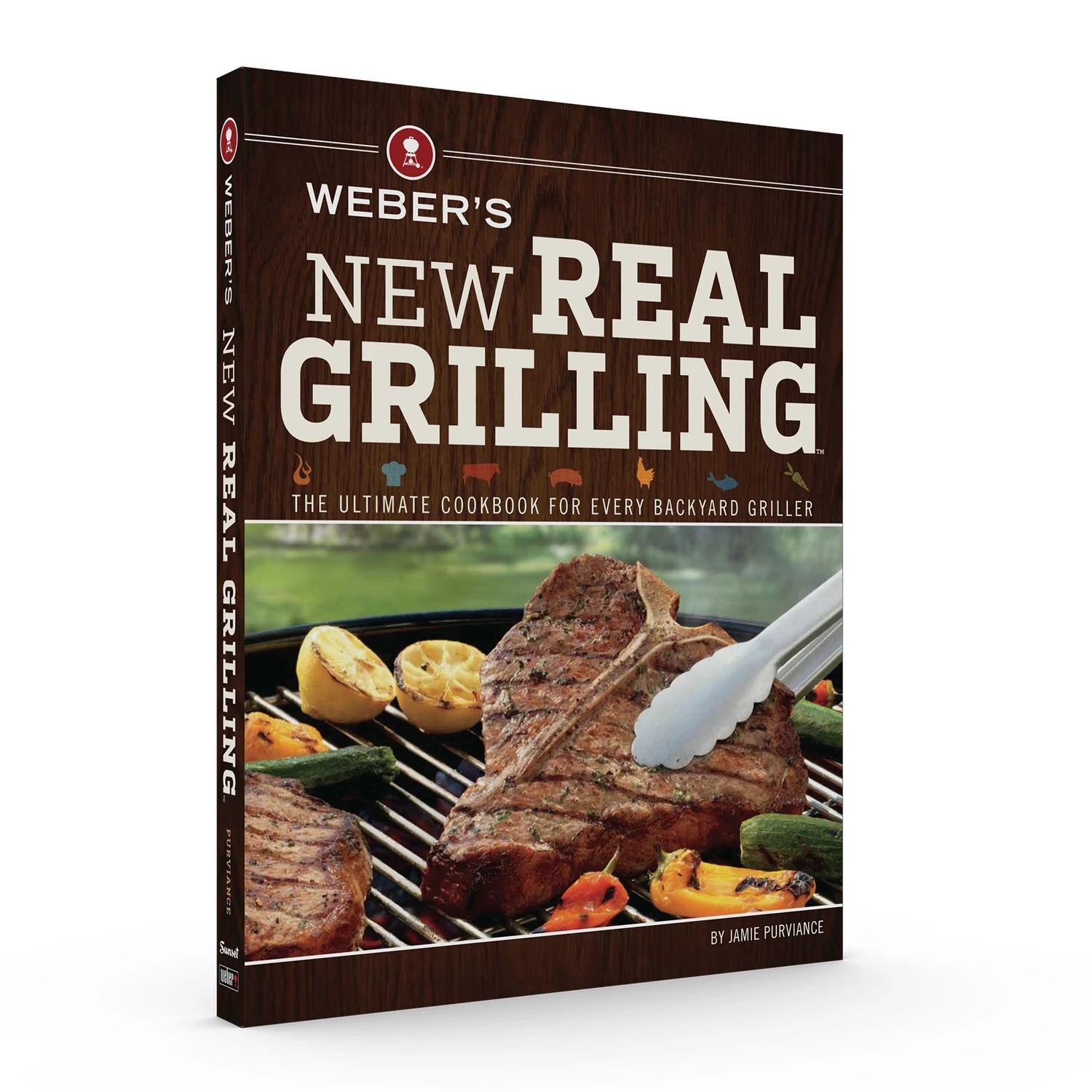 New Real Grilling Cookbook - 336 Pages Of Delicious Recipes And Techniques