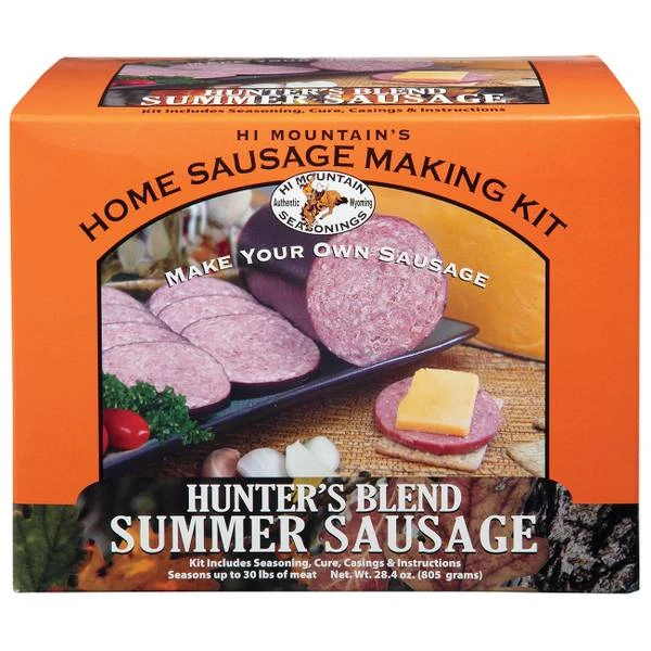 Hunter's Blend Summer Sausage Kit - Perfect For Outdoor Enthusiasts
