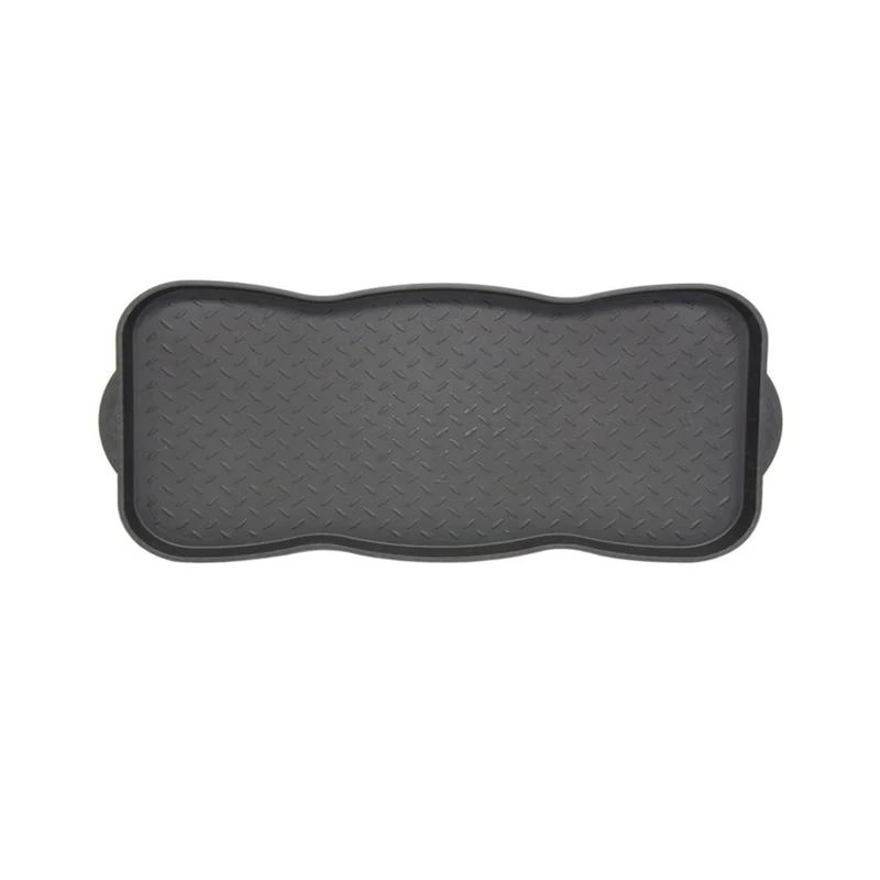 19.375 In. W X 39.75 In. L Black Polypropylene Boot Tray