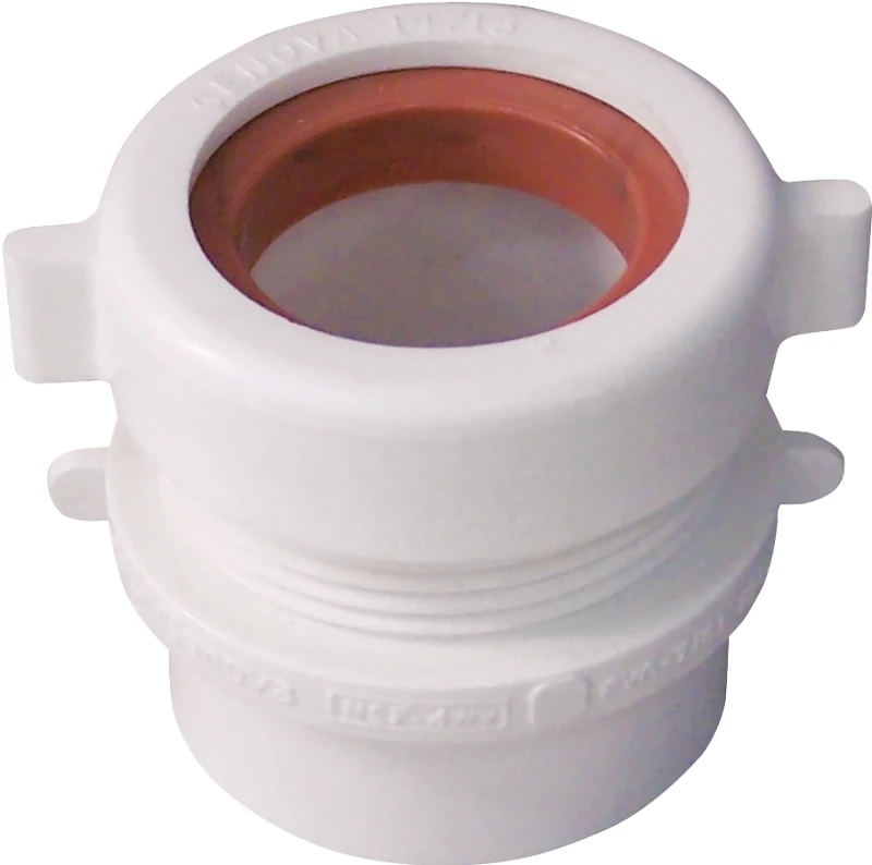 Pvc Dwv Trap Adapter 1-1/2 Inch Spigot X Slip Connection White