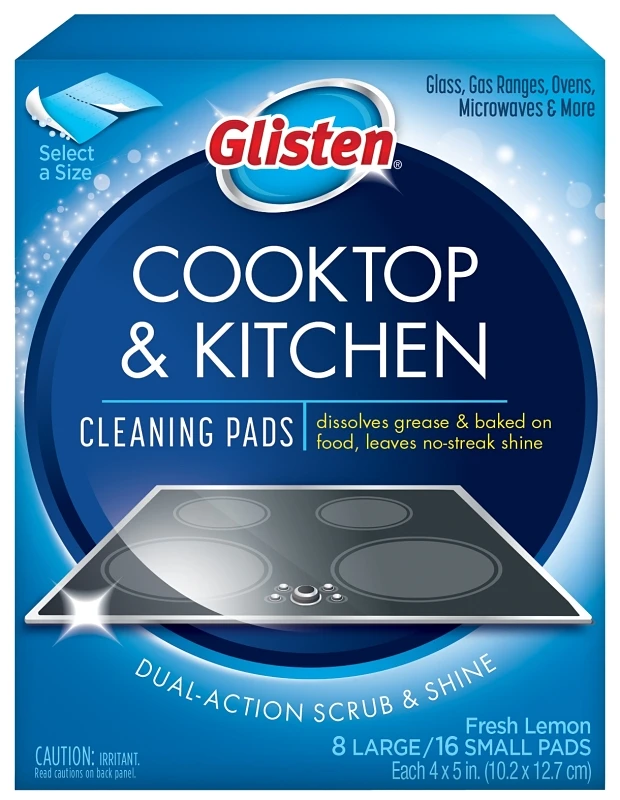 Gc0608t Cooktop And Kitchen Cleaning Pad - Non-abrasive, Perforated Design