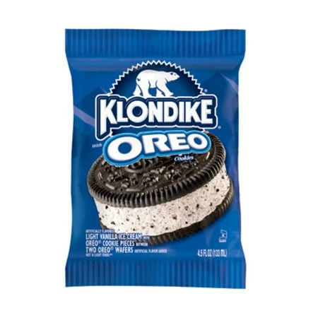 King Size Oreo Ice Cream Cookie Sandwich, 4.5 Oz., 24 Count