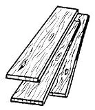 BOARD OAK 1"X6"X4'