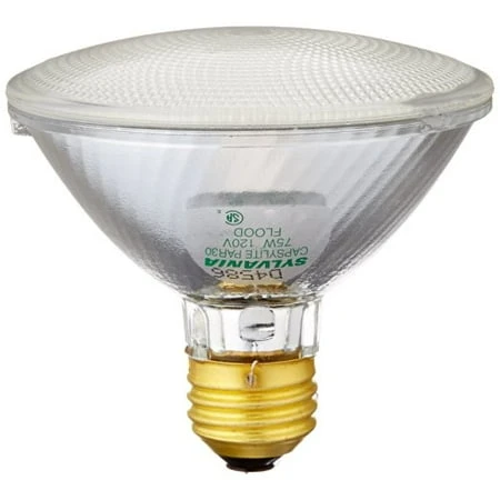 14606 75 Watt Par30 Flood Beam Tungsten Halogen Reflector Bulb