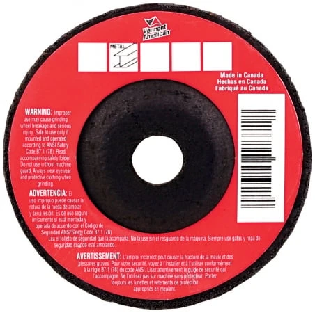4.50" X .25" X .88" Metal Cutting Grinding Wheel Model 17460