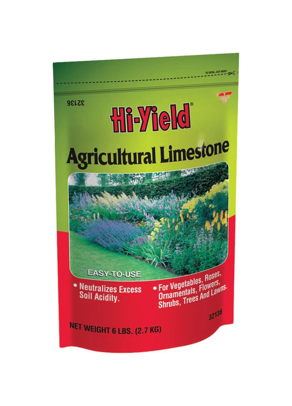 Agricultural Lime 6 Lb For 100 Sq Ft Coverage - Soil Conditioner