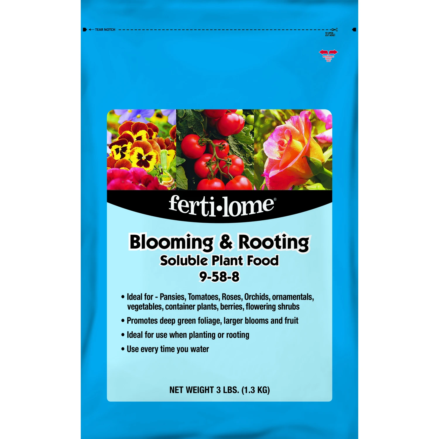 Blooming & Rooting Granules Plant Food 3 Lb For Vibrant Growth