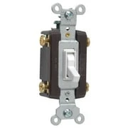 Pass & Seymour 664wgcc12 Four Way Toggle Grounding Switch 15-amp 120-volt White