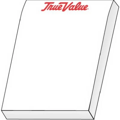 841434 4.25 X 5.5 In. True Value Scratch Pad - 5 Pk