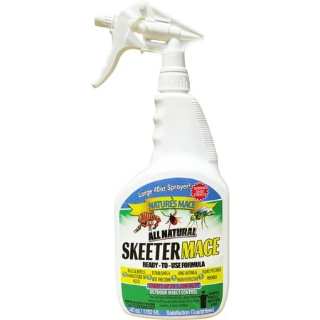 Skeeter Mace All Natural Mosquito Repellent Ready to Use Spray 40 Ounce