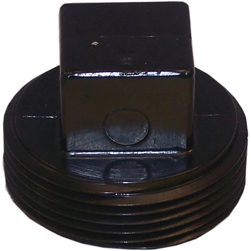 3 Inch Abs Threaded Plug With Mnpt Connection - Schedule 40