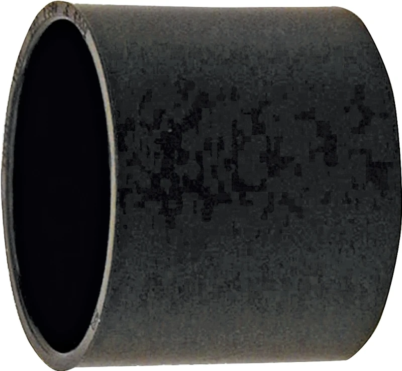 4 Inch Abs-dwv Coupling Hub X Hub, Schedule 40, Black