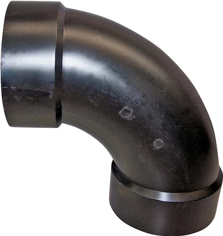 3 Inch Abs Long Sweep 90 Degree Elbow For Drain-waste-vent Applications