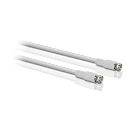 25' Wht Rg6 Coax Cable