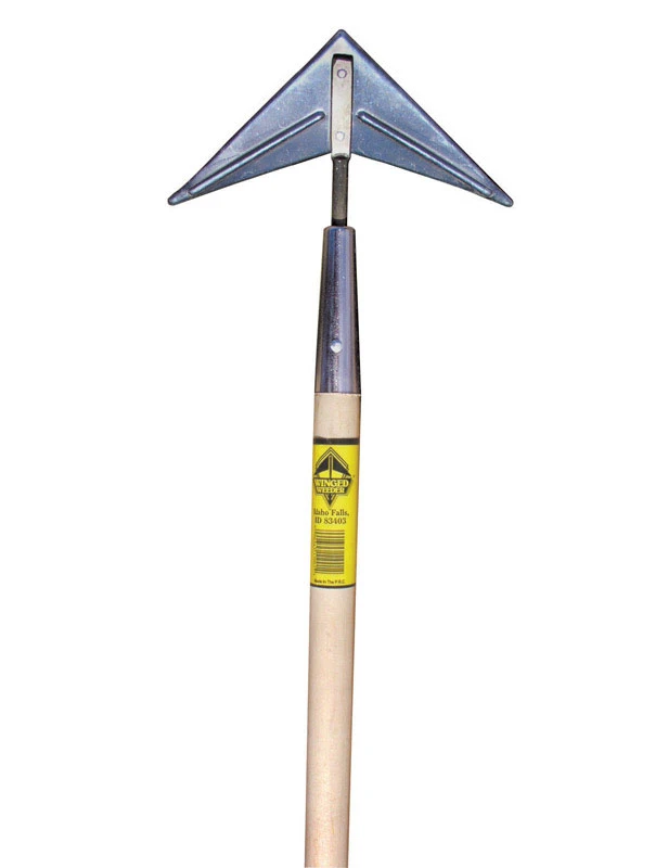 53 In. Carbon Steel Double Edge Winged Weeder Model Ww100